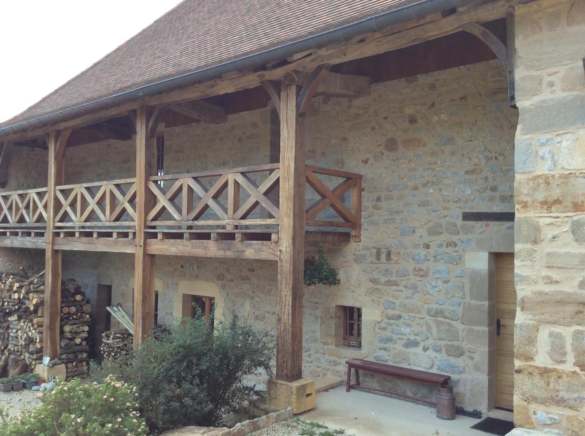 Domaine De Noyer Bed & Breakfast Saint-Christophe-en-Brionnais Exterior foto